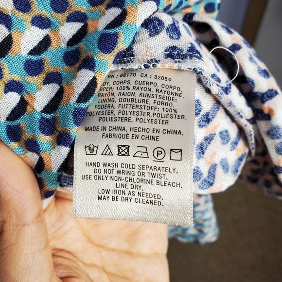 Anthropologie Printed Cold Shoulder Strappy Romper - Picture 11 of 11